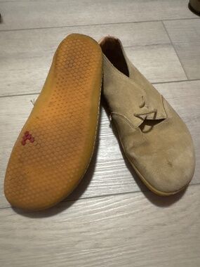 Vivobarefoot Ra III Suede Women's US 6 EU 36 Honey Suede Zero Drop Lace-Up Shoes